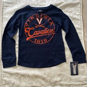 Virginia Cavaliers Kids Navy Long Sleeve Shirt